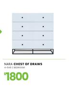 Nara Bedroom Chest Of Draws 4-048