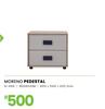 Moreno Bedroom Pedestal 605 x 540 x 452mm 8-496