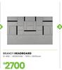 Moreno Bedroom Headboard 1610 x 2605mm 8-486