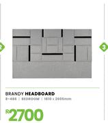 Moreno Bedroom Headboard 1610 x 2605mm 8-486