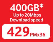 Vodacom 400GB Home Internet Including Huawei 5G H155 Router