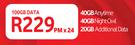 Vodacom Data Sim-100GB Data