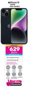 2 x Apple iPhone 14 128GB Pre Owned Smartphone-On Red Flexi 170 + On Promo 90