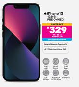 Apple iPhone 13 128GB Pre Owned-On Red Flexi 170