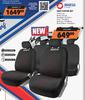 Sparco 9 Piece Seat Cover Set In Black & Red SPS476RD