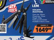 LEM Goliath Multitool Including Nylon Pouch LEM001/2