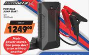 Autogear Portable Jump Start 12V, 12000mAh JS800S