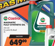 Castrol Magnatec Fully Synthetic Oil 5W-30 For Petrol & Diesel 3433389-5Ltr
