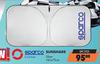 Sparco Sunshade Silver 145 x 75cm SPC1725