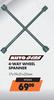 Auto Gear 4 Way Wheel Spanner WS04S