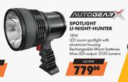 Auto Gear Spotlight Li-Night-Hunter LIG18W