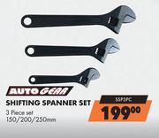 Auto Gear Shifting Spanner Set 3 Piece Set SSP3PC