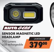 Auto Gear Sensor Magnetic LED Headlamp LAMSMLED