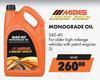 Midas Liquid Gold Monograde Oil SAE-40 MI40-5L