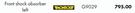 Monroe Front Shock Absorber Left For Datsun Go 2014 Onwards G9029