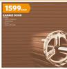Garrage Door 2400 x 2100mm In Brown