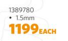 Twin And Earth Flat 1.5mm White Wire-100m Roll