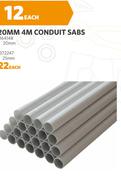 20mm 4m Conduit SABS-Each