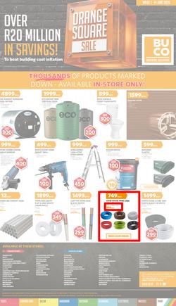 BUCO : Orange Square Sale (01 June - 14 June 2026) - Merchant, page 1