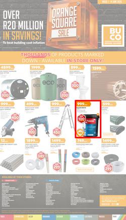 BUCO : Orange Square Sale (01 June - 14 June 2026) - Merchant, page 1