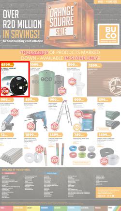 BUCO : Orange Square Sale (01 June - 14 June 2026) - Merchant, page 1