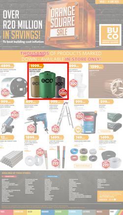 BUCO : Orange Square Sale (01 June - 14 June 2026) - Merchant, page 1