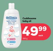 Cuddlesome Baby Oil-For 2 x 100ml