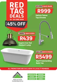 Leroy Merlin : Red Tag Deals (01 June - 30 June 2026)