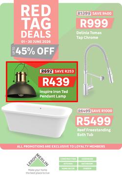Leroy Merlin : Red Tag Deals (01 June - 30 June 2026), page 1