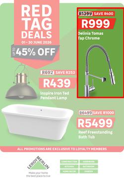 Leroy Merlin : Red Tag Deals (01 June - 30 June 2026), page 1