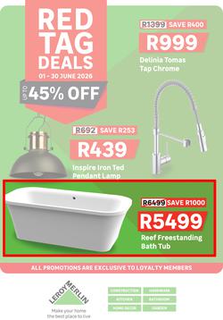 Leroy Merlin : Red Tag Deals (01 June - 30 June 2026), page 1