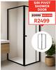 Siri Pivot Shower Door