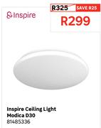 Inspire Ceiling Light Modica D30 81485336