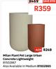 Milan Plant Pot Large Urban Concrete Lightweight 81502867