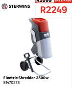 Sterwins Electric Shredder 2500W 81470273