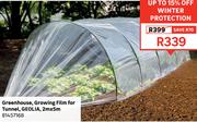 Greenhouse, Growing Film For Tunnel, Geolia, 2m X 5m 81457168