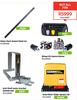 Motor Rack Gemini Steel 4m+Wheel Kit +Wheel Kit Gemini 60mm +Gate Motor Slider Gemini 7aH-For All