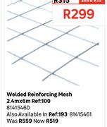 Welded Reinforcing Mesh 2.4m X 6m Ref: 100 81415460