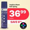 Isoplus Sheen Hair Spray-240ml