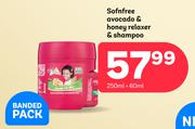 Sofnfree Avocado & Honey Relaxer & Shampoo 250ml + 60ml