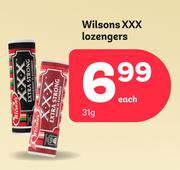 Wilsons XXX Lozenges-31g