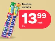 Mentos Sweets-8's