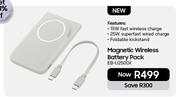 Samsung Galaxy Magnetic Wireless Battery Pack EB-U2500X