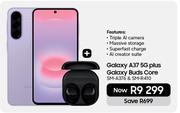 Samsung Galaxy A37 5G Plus Galaxy Buds Core SM-A376 & SM-R410