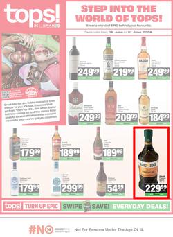 TOPS at SPAR Namibia : Step Into The World Of Tops (08 June - 21 June 2026), page 1