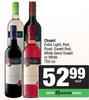 Chapel Extra Light, Red, Rose, Sweet Red, White Semi Sweet Or White-750ml Each