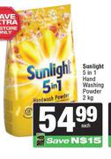 Sunlight 5 In 1 Hand Washing Powder-2kg