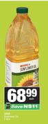 Spar Sunflower Oil-2Ltr