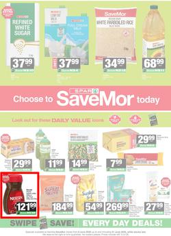 SPAR SaveMor Namibia : Score More Spend Less (08 June - 21 June 2026), page 1