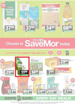SPAR SaveMor Namibia : Score More Spend Less (08 June - 21 June 2026), page 1